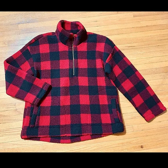 Old Navy Jackets Coats Old Navy Cozy Sherpa Halfzip Pullover